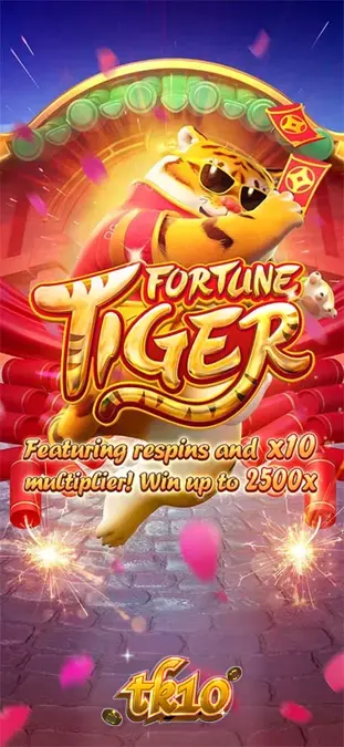 Fortune Tiger স্লট গেমের উজ্জ্বল এশীয় থিম এবং বাঘের প্রতীক